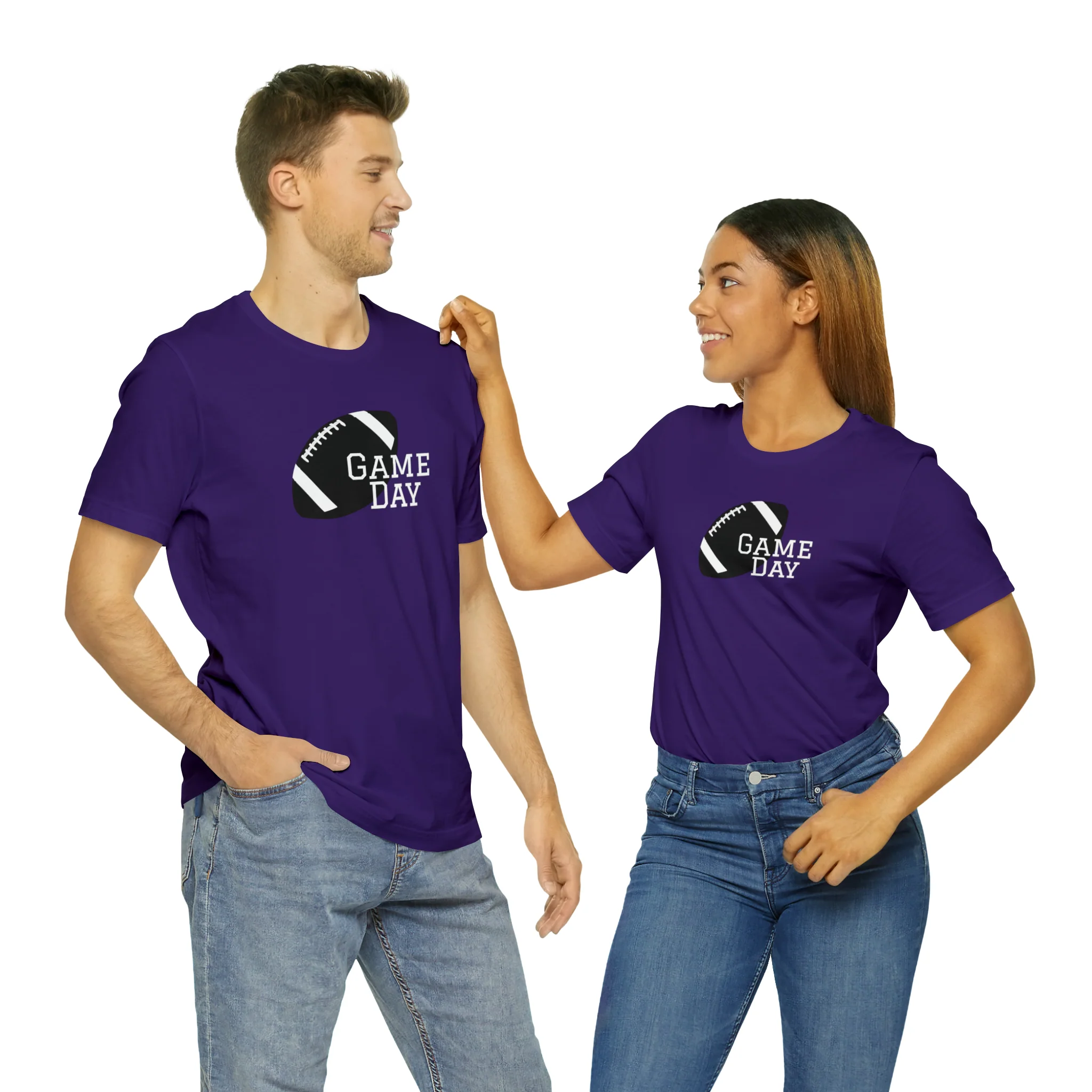 Game Day Football Unisex Jersey Short Sleeve Tee