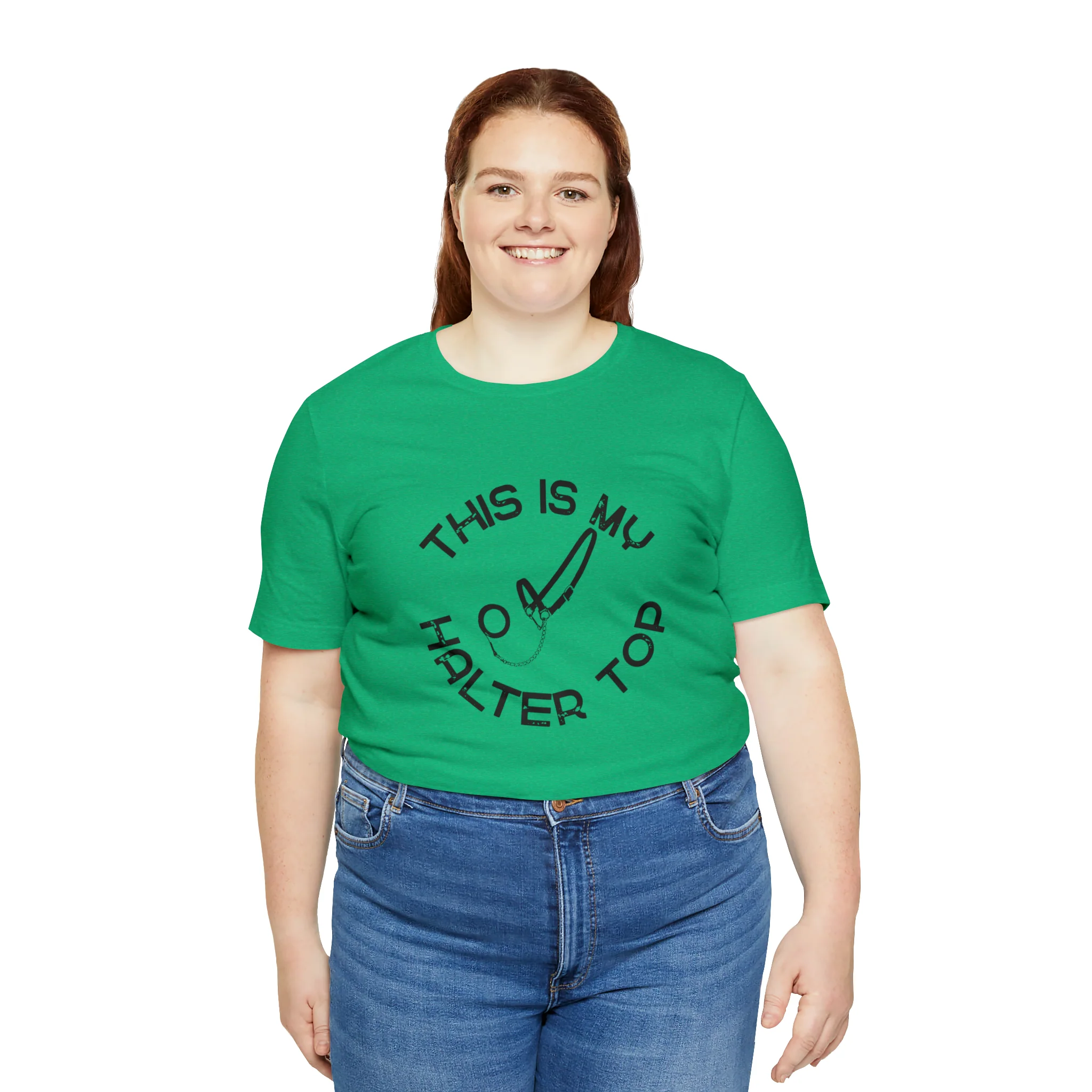 This is My Halter Top Unisex Jersey Short Sleeve Tee