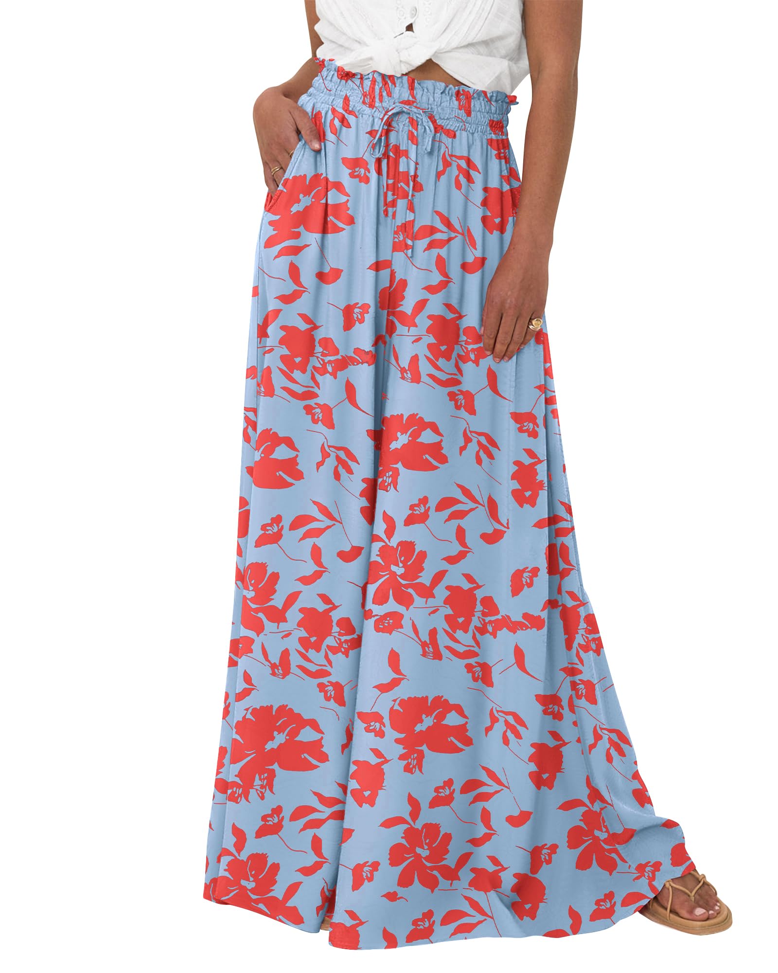 ✨✨ MAY SALE | Effortless High Waist Wide Leg Pants -100%Cotton✨