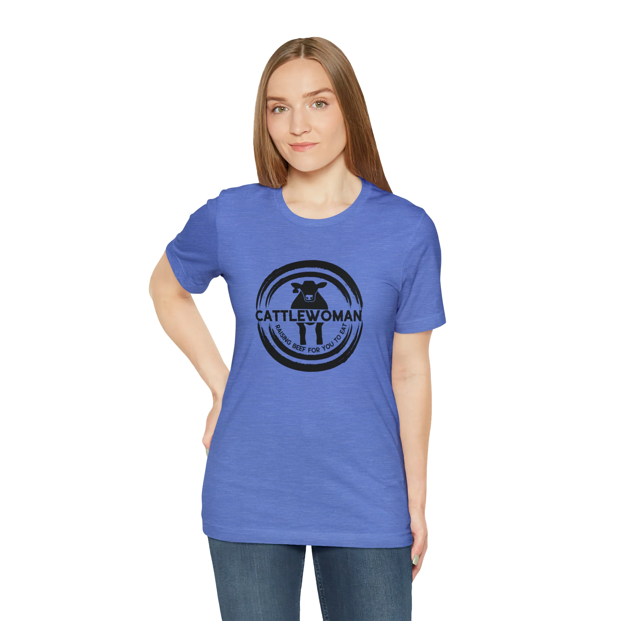 Cattlewoman Unisex Jersey Short Sleeve Tee