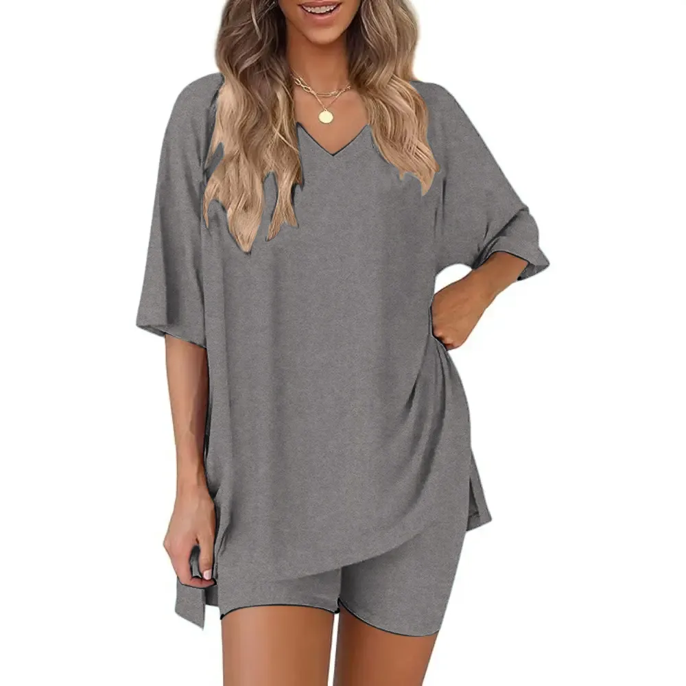 🔥Women's Casual Loose Two-Piece Set (With pocket)🔥8-Pack - All Colors Included, Only $24