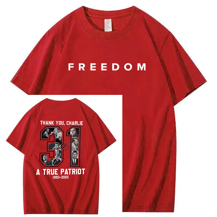 A Ture Patriot   Pattern100% Cotton T-Shirt