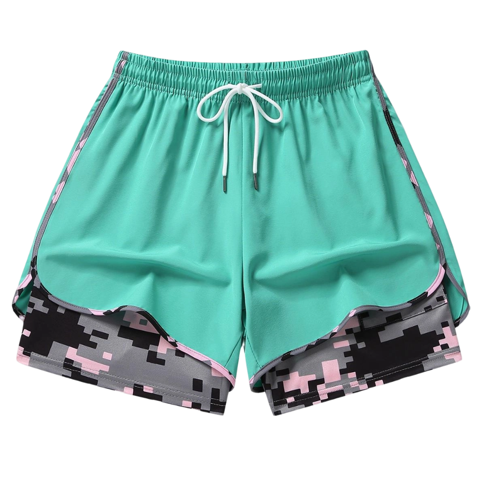 Women’s Casual Athletic Shorts With Built-In Liner