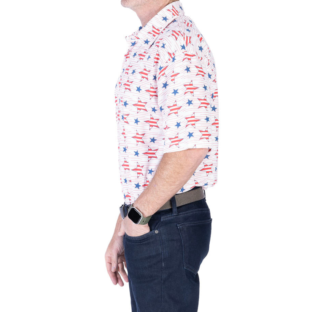 Star-Spangled Elegance Polo