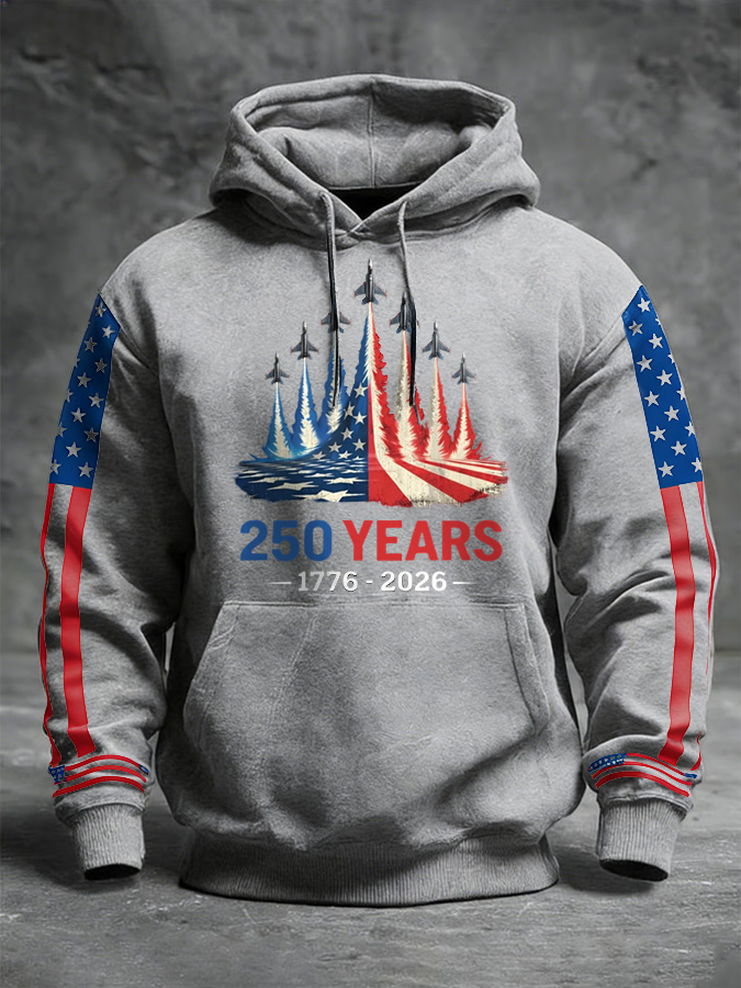 Men'S And Women'S 250Th Anniversary Celebration Hooded Sweatshirt