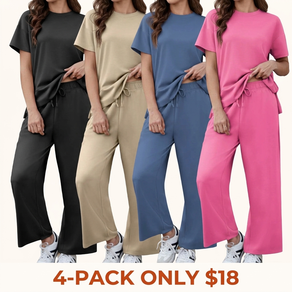 Women's Two-Piece Set: Casual Summer Outfit