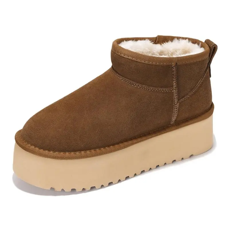 Women Lightweight Memory Foam Fuzzy Boots