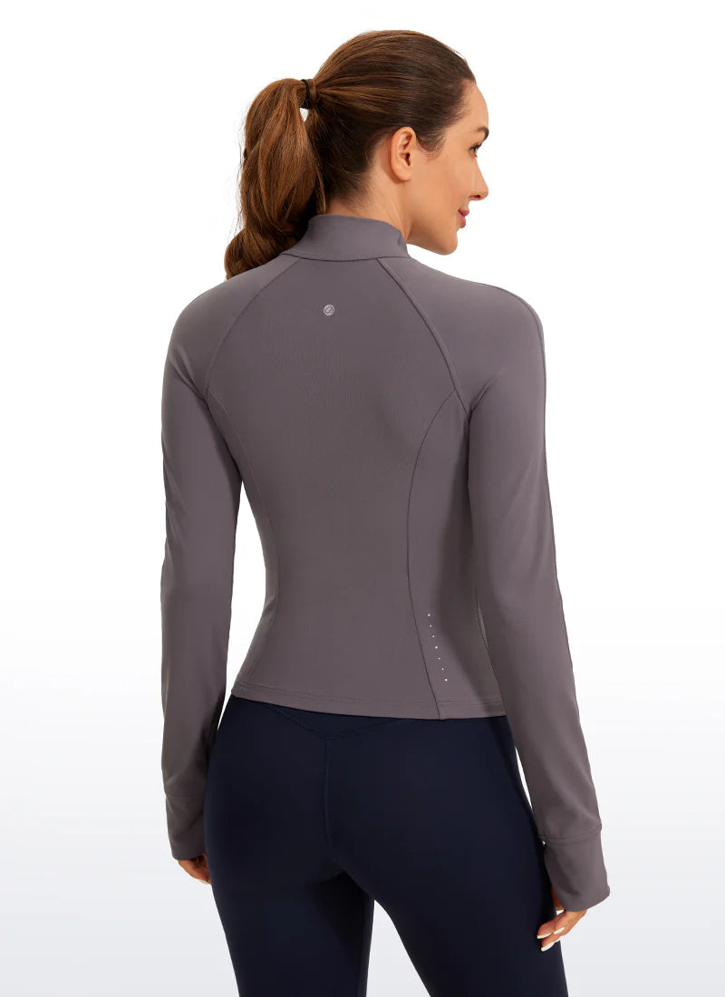 Butterluxe Waist Length Full Zip Jacket