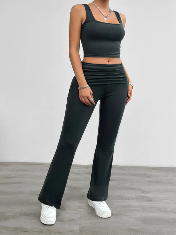 🛍️ Chic & Comfy 2-Piece Vest and Pants Set – Perfect for Any Occasion ✨