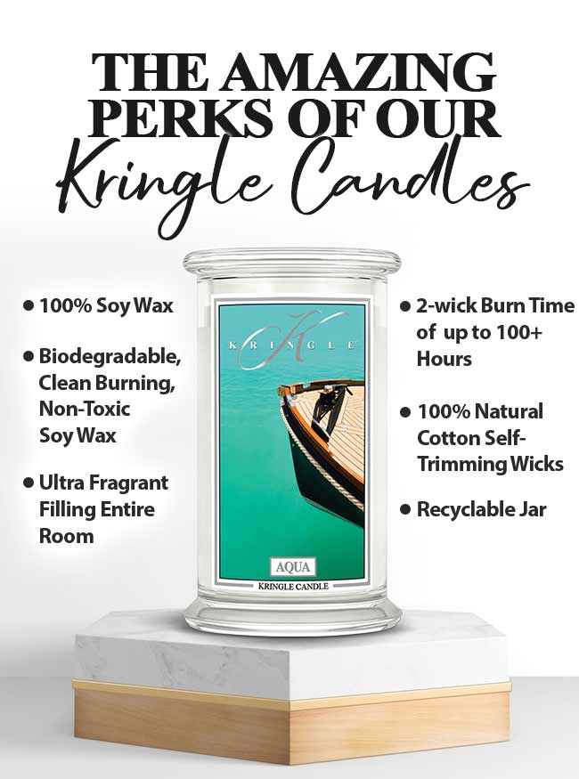 Aqua Large Jar | Soy Candle