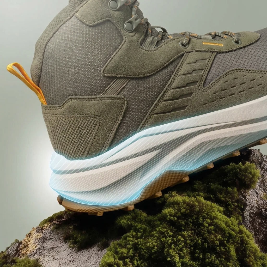 Men's wide-last lightweight waterproof hiking boots