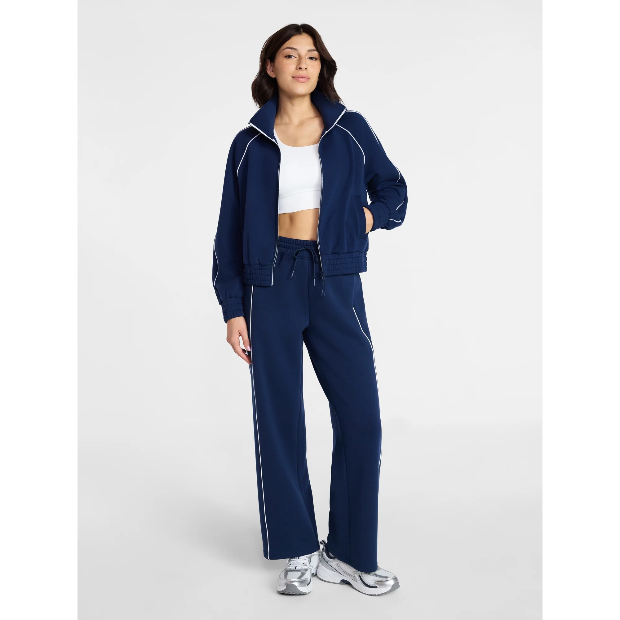 Women's Casual 2-Piece Sweatsuit Set