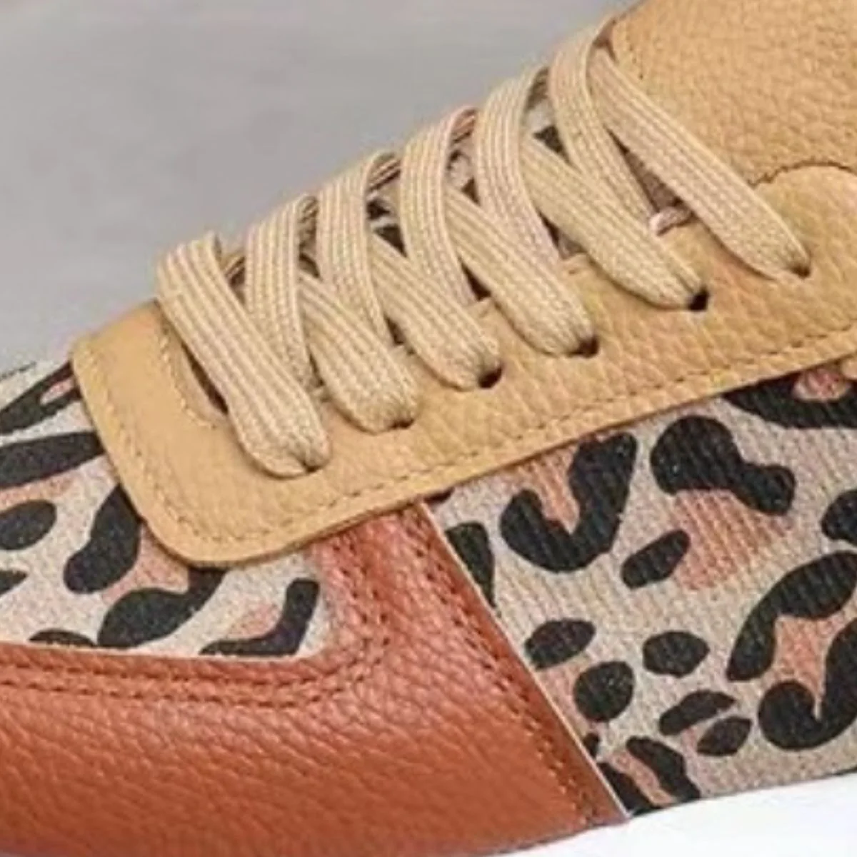 Tied Printed PU Leather Athletic (multiple color options)