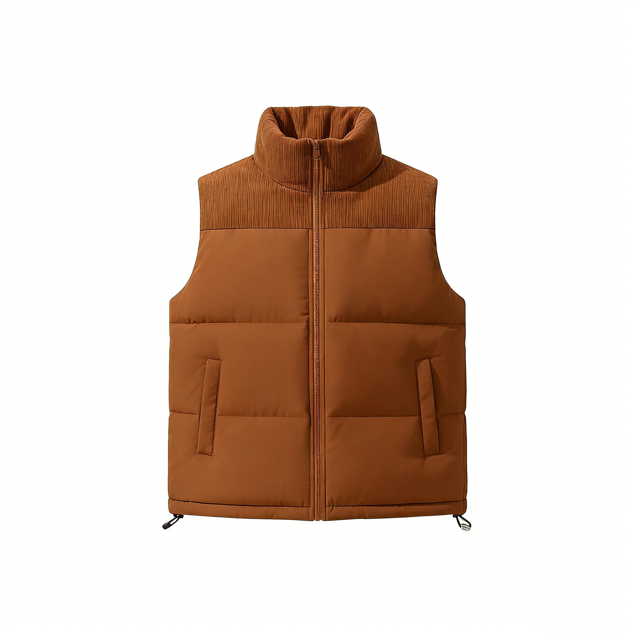 Women's Zip Up Puffer Vest with Pockets