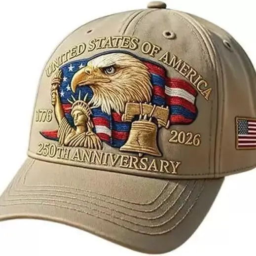 USA 250th Anniversary (1776–2026) Commemorative Baseball Cap