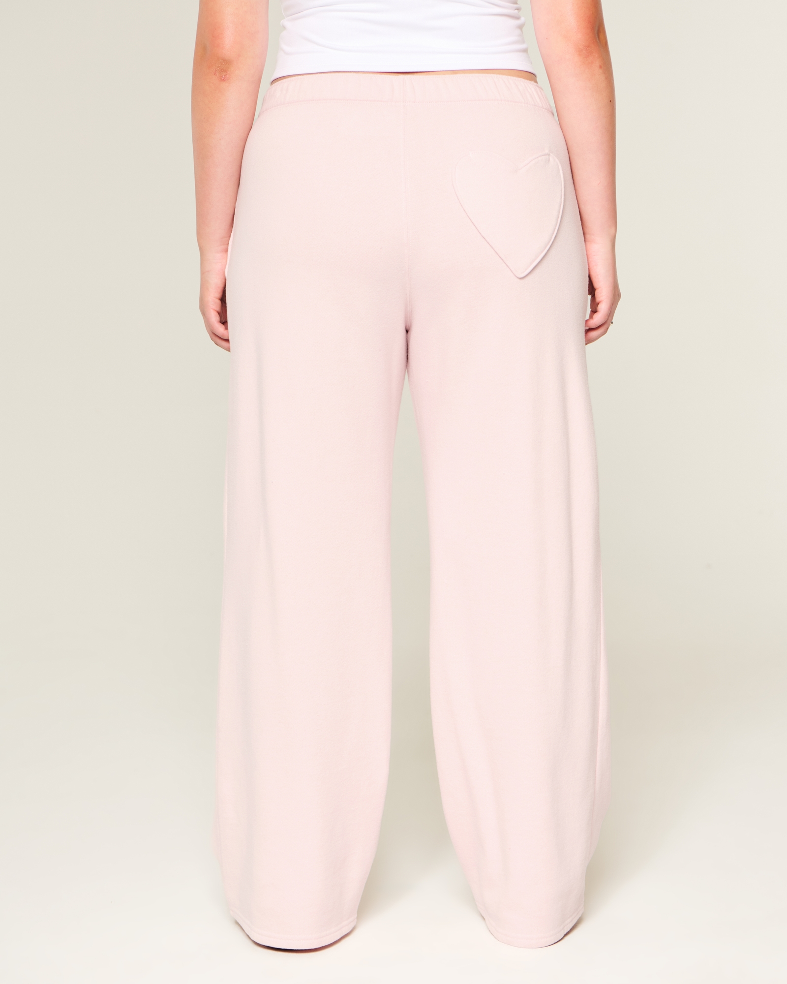 Wide-Leg Sweatpants