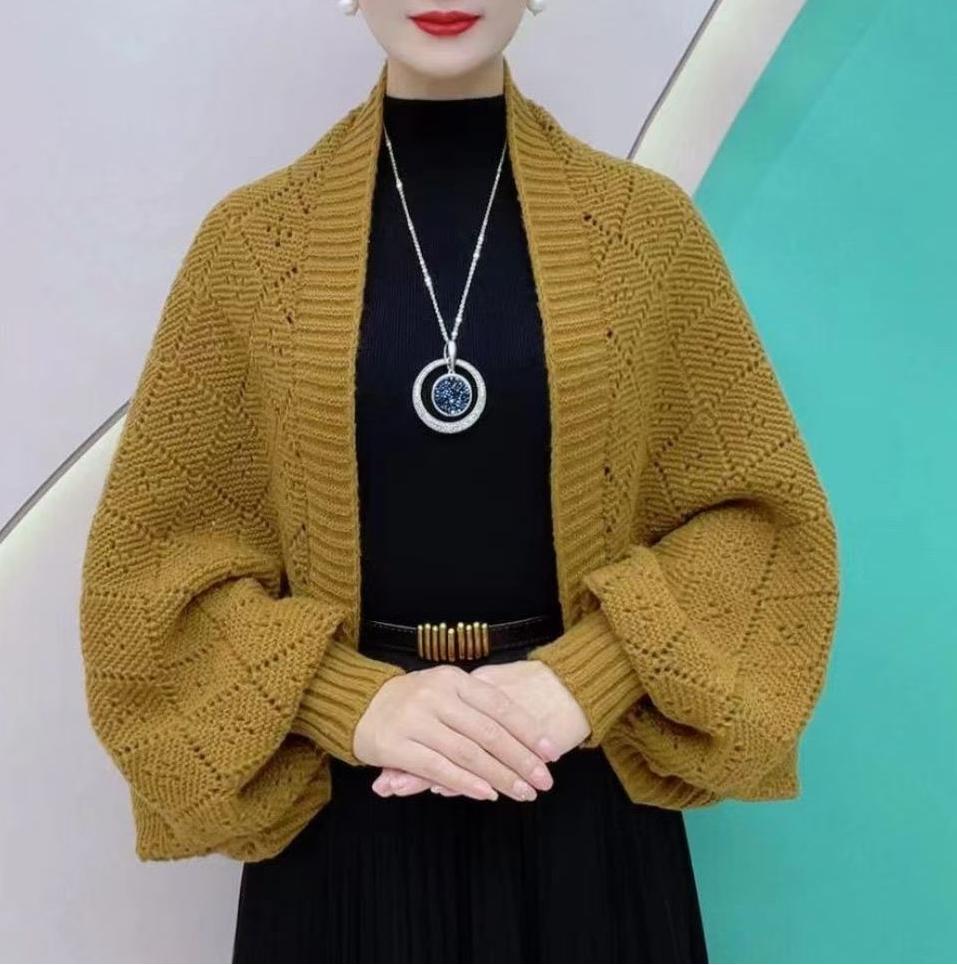 🔥2026 New Fashion🔥Hollow Out Knitted Shawl Coat