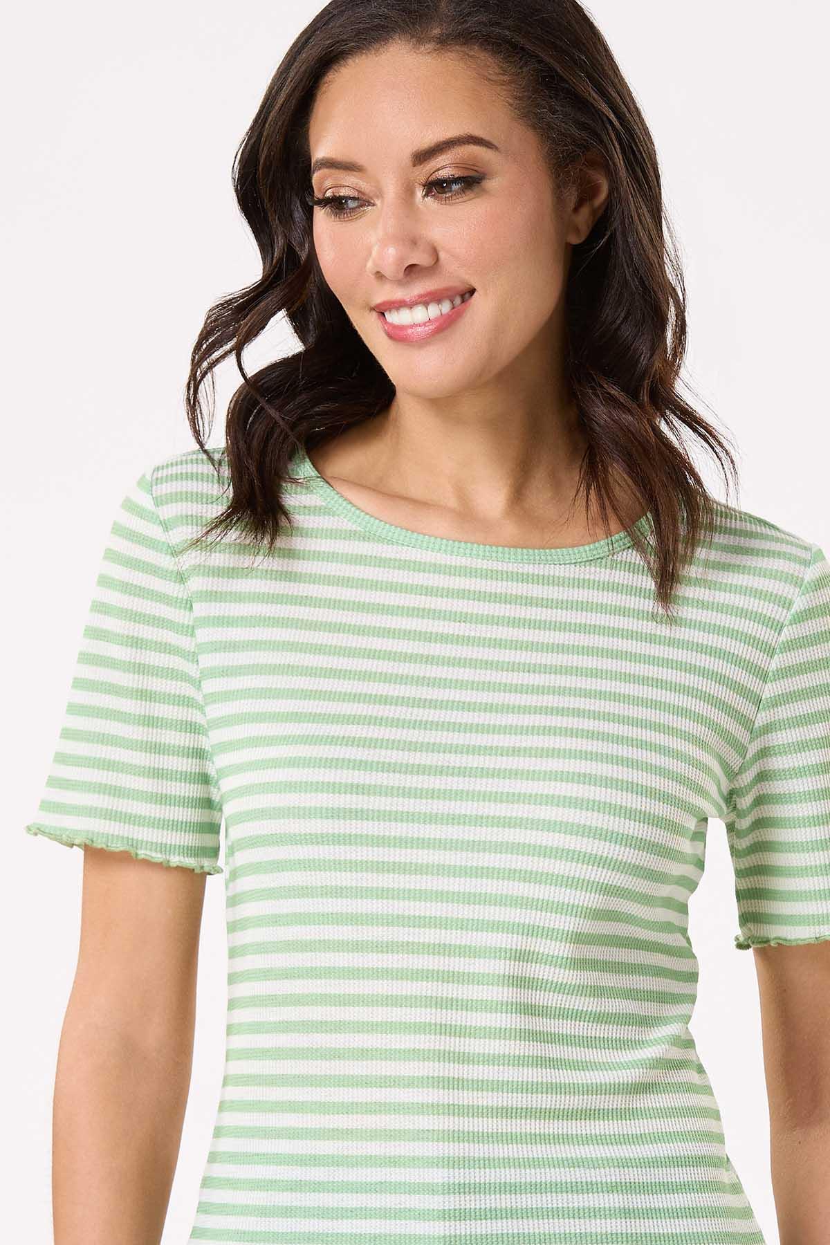Stripe Lettuce Trim