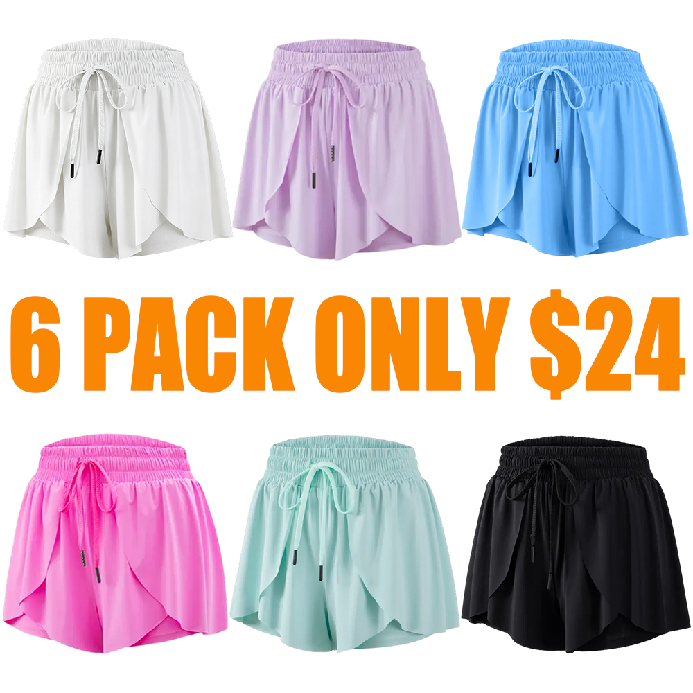 Running Shorts for Women Gym Yoga Athletic Workout Active Wear