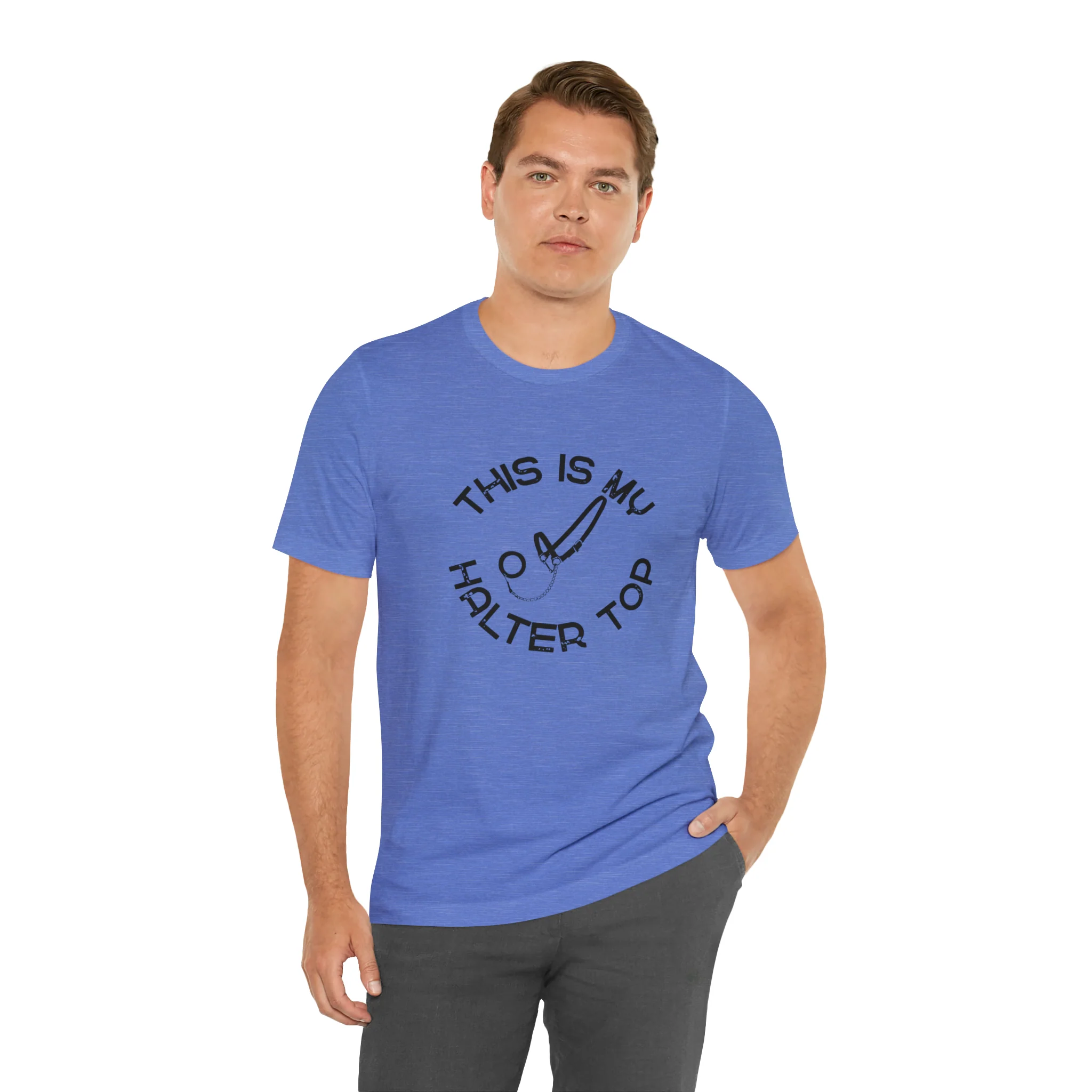 This is My Halter Top Unisex Jersey Short Sleeve Tee
