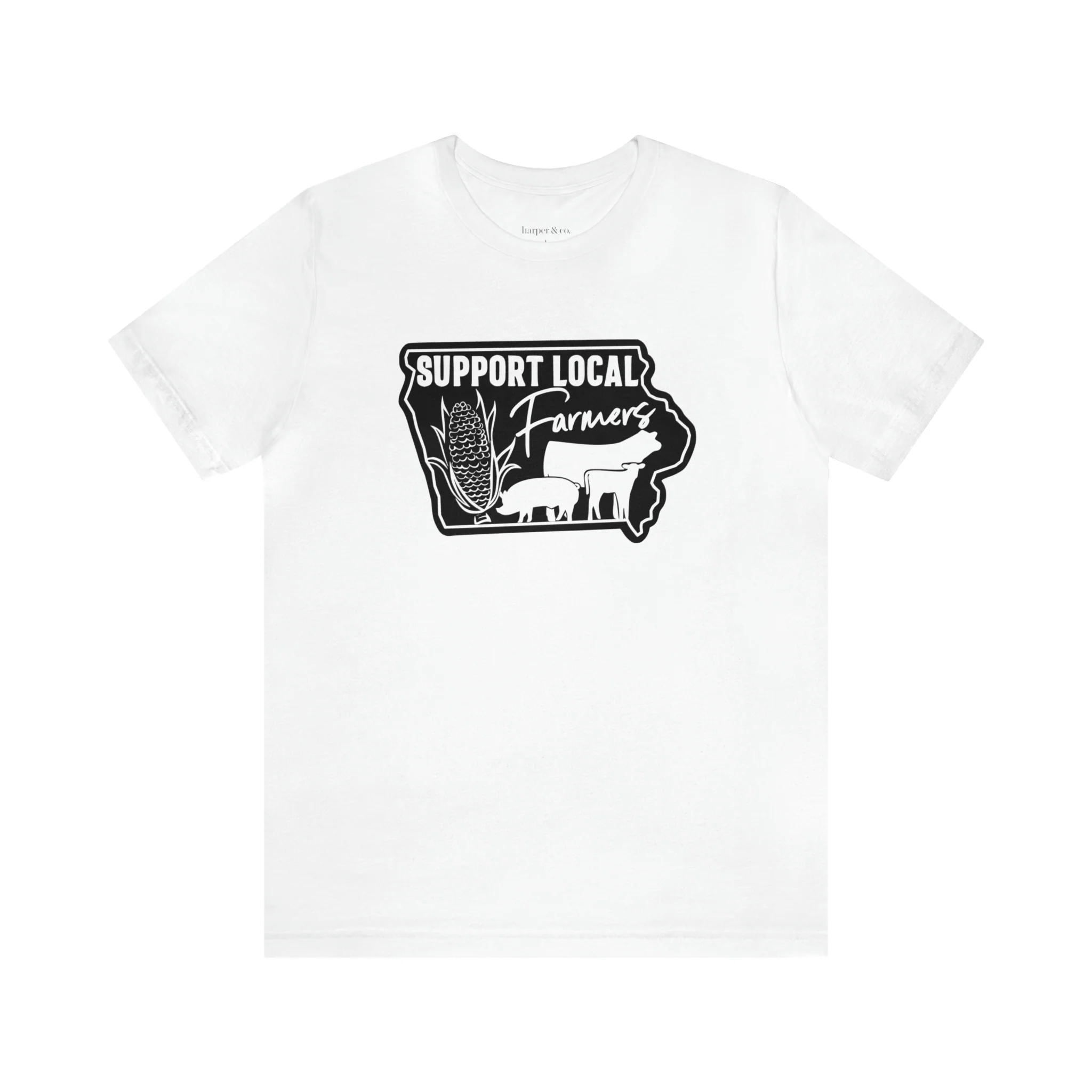 Iowa Farmer Unisex Jersey Short Sleeve Tee