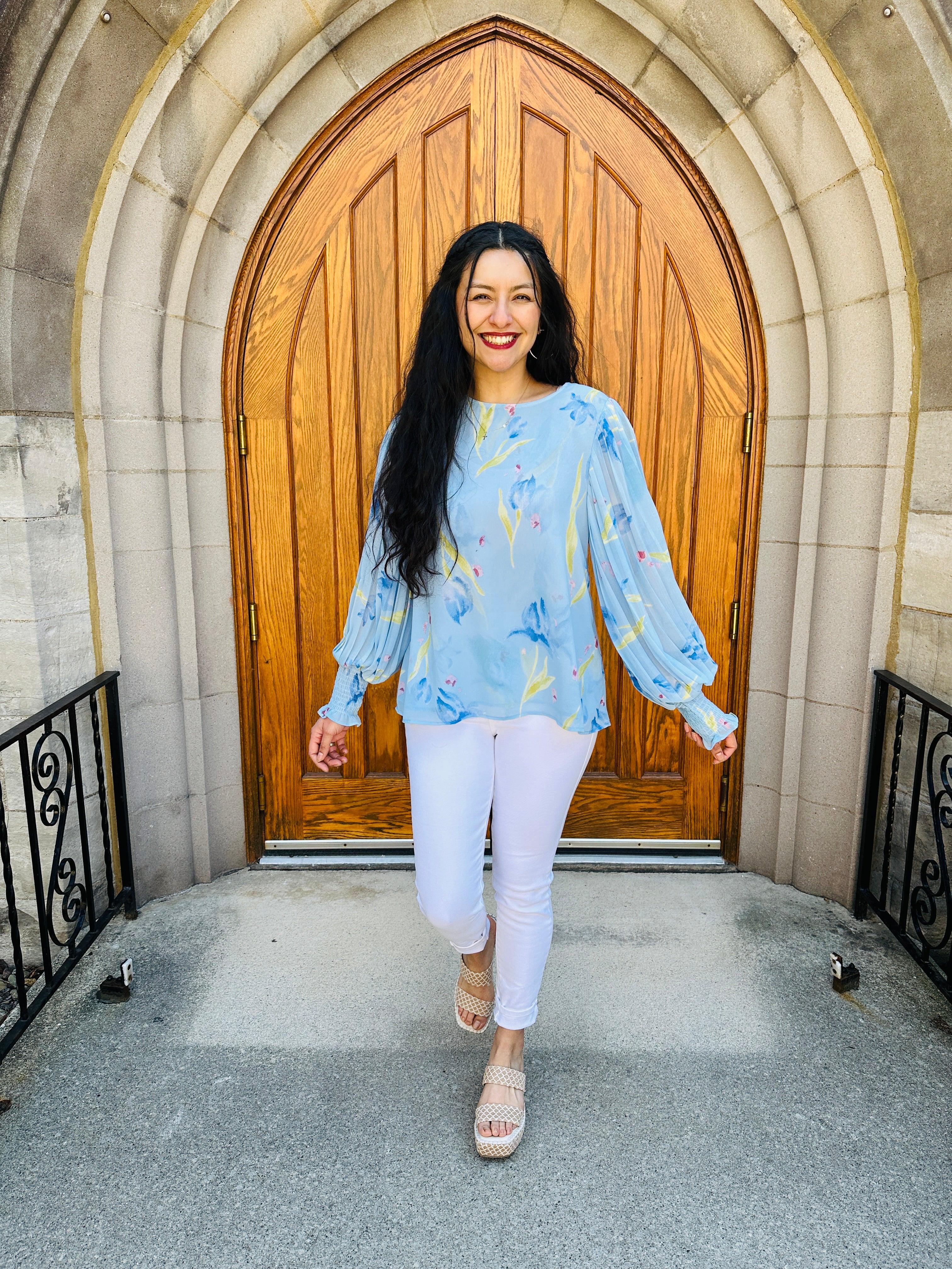 Pleated Grace Top