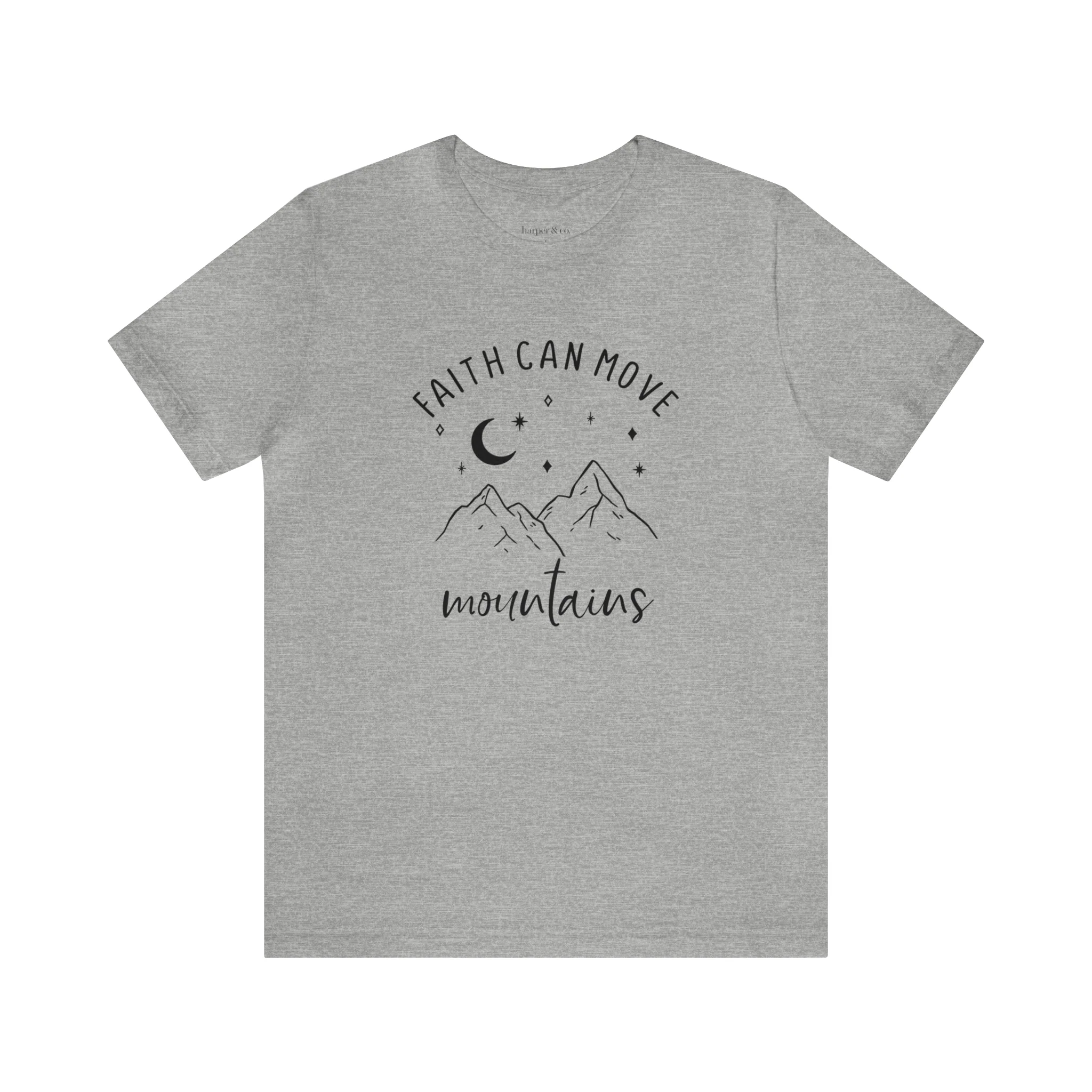 Move Mountains Unisex Jersey Short Sleeve Tee