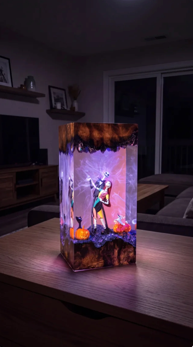 May Promotion-Handcrafted Lamps Spooky