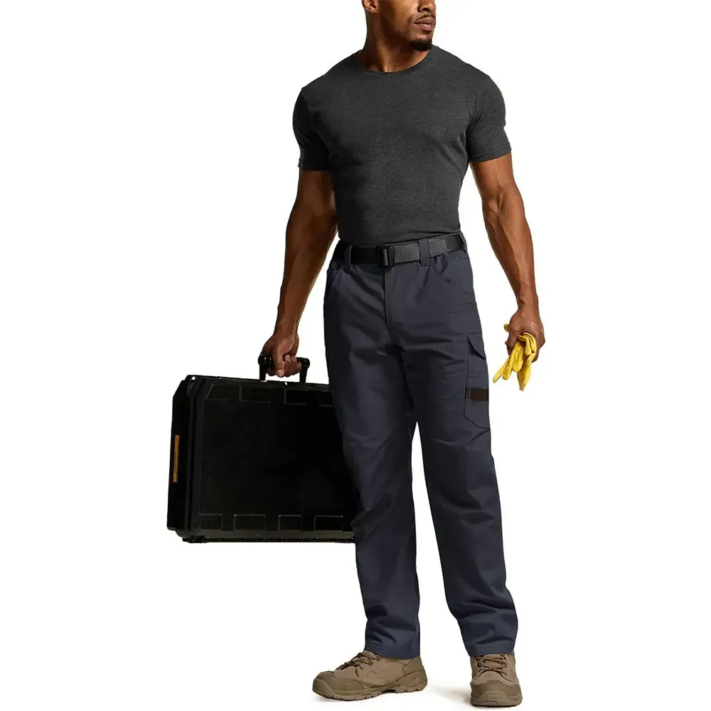 🔥8-PACK Today Only $25.99🔥Men's Ripstop Work Pants,Water Resistant Outdoor Tactical Pants