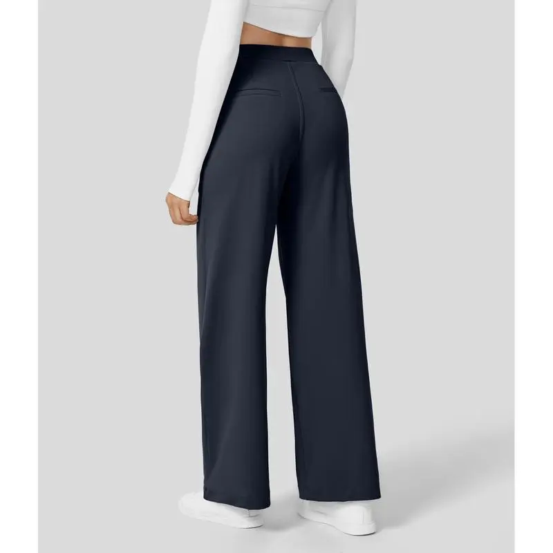 Women's Side Pocket Straight Leg Pants