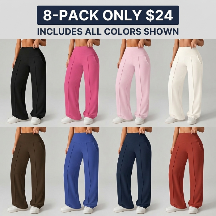 Pantalón Valeria – Tiro Alto Office & Fit