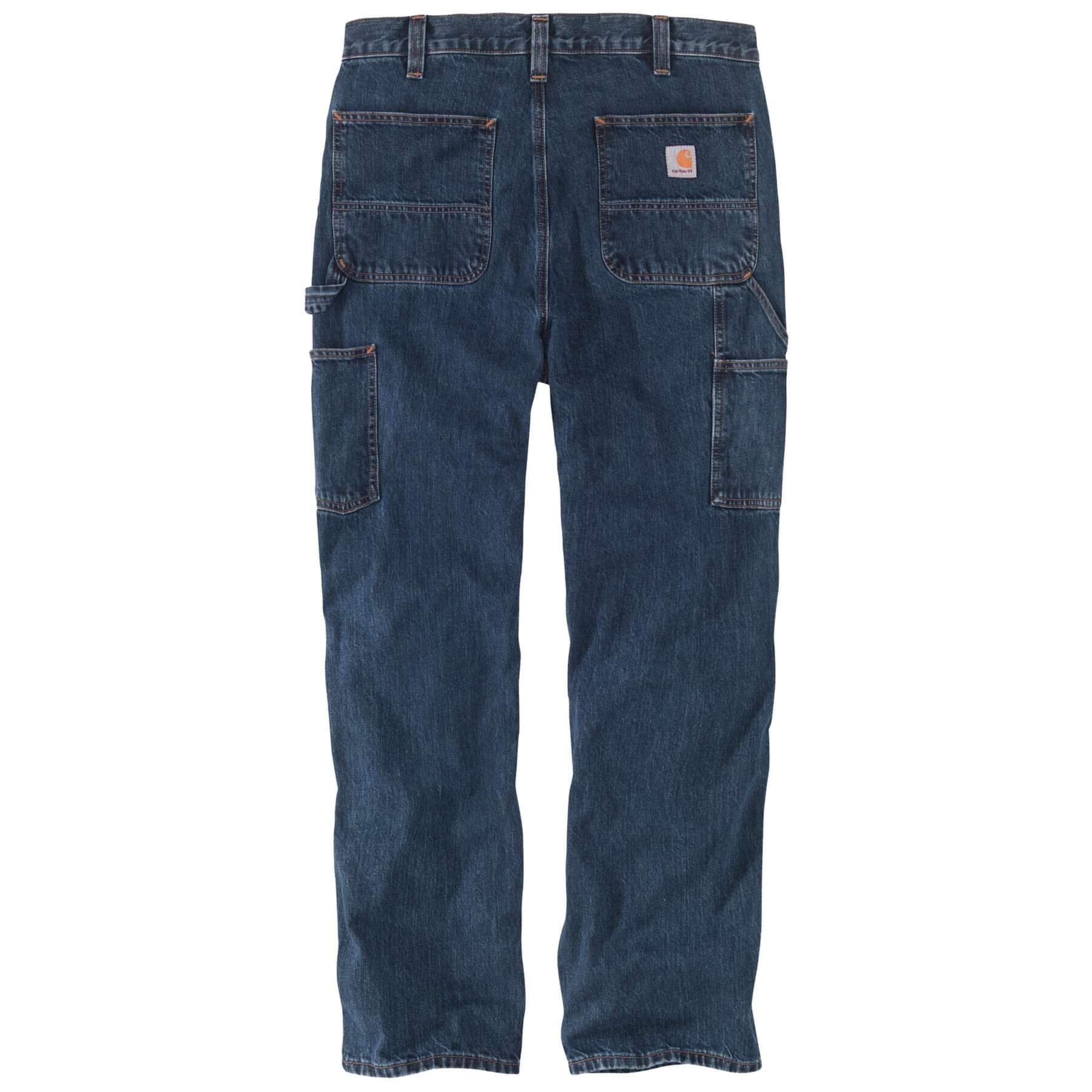 CHT Loose Fit Straight Leg Double-Front Logger Jeans 104944