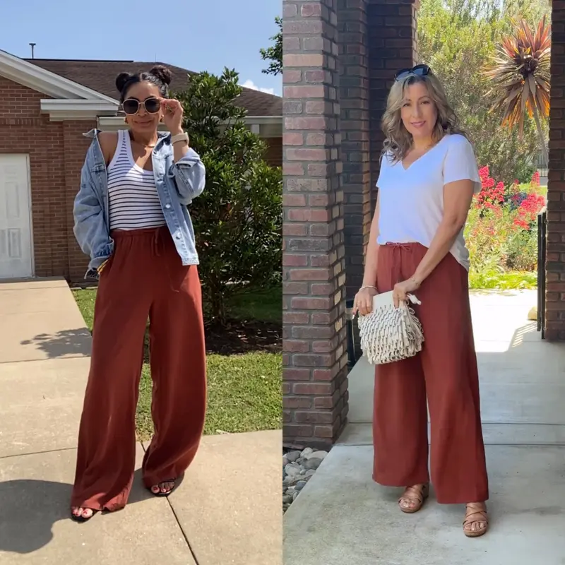 🔥2026 Palazzo Pants for Women - Beach to Street Wide Leg + Pockets