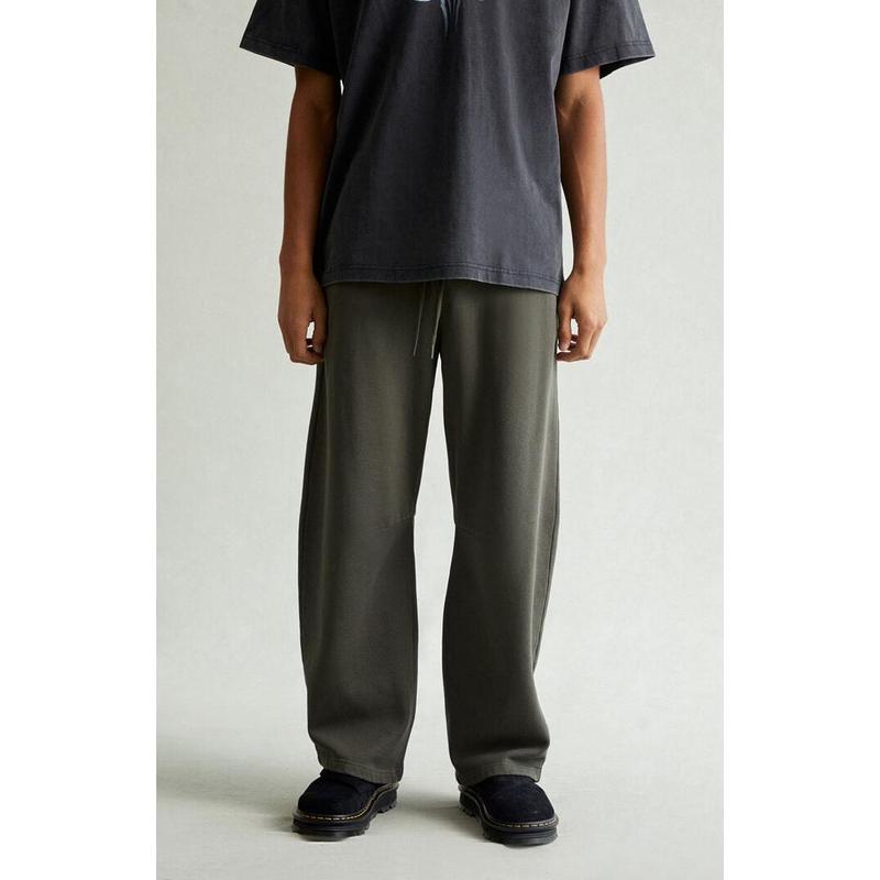 GYM PEOPLE Men's Baggy Fleece Workout Sweatpants with Pockets