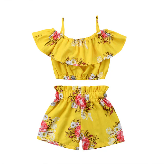 Fashion Toddler Baby Girls Set Clothes