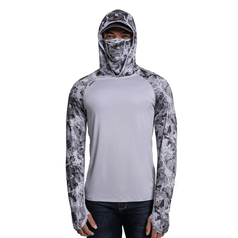 ☀️Men’s UPF 100 Sun Protection Hoodie with UV Detection