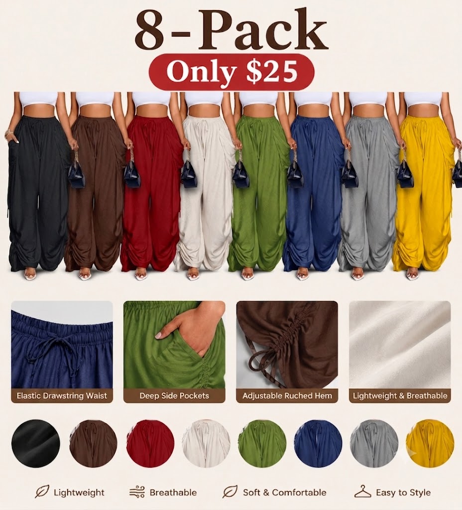 Women's Everyday Wide Leg Pants