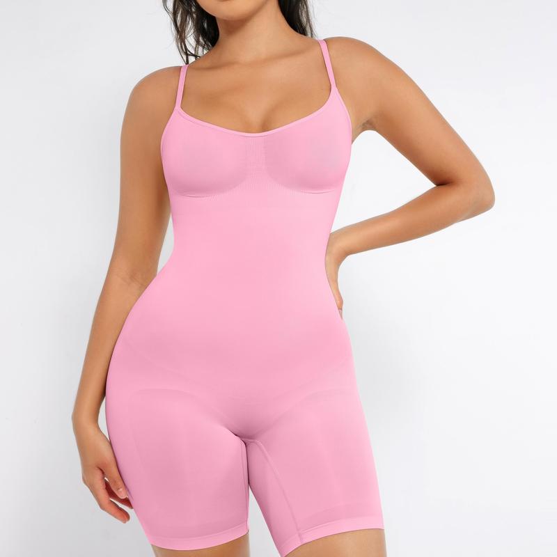 Women Butt Lifter Bodysuit  Tummy Control Shapewear Seamless Womenswear Comfort Spaghetti Strap Hip Underwear Basic Minimalist TikTokShopBlackFriday