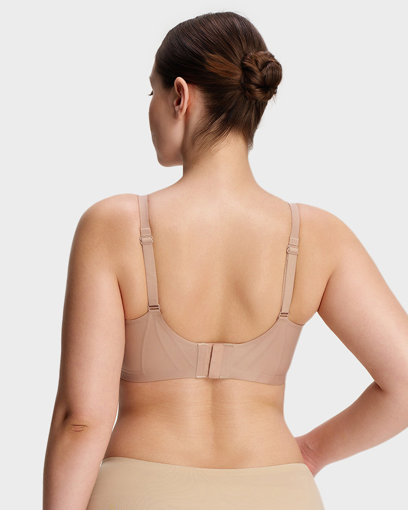 Supportive Wireless Deep-V Bra