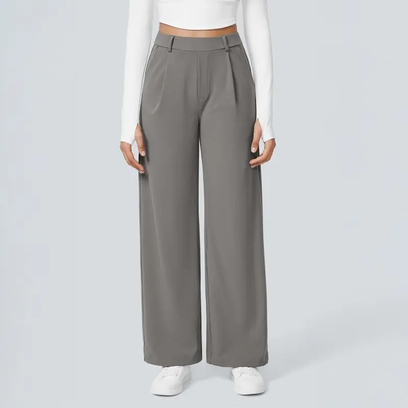 Women's Side Pocket Straight Leg Pants
