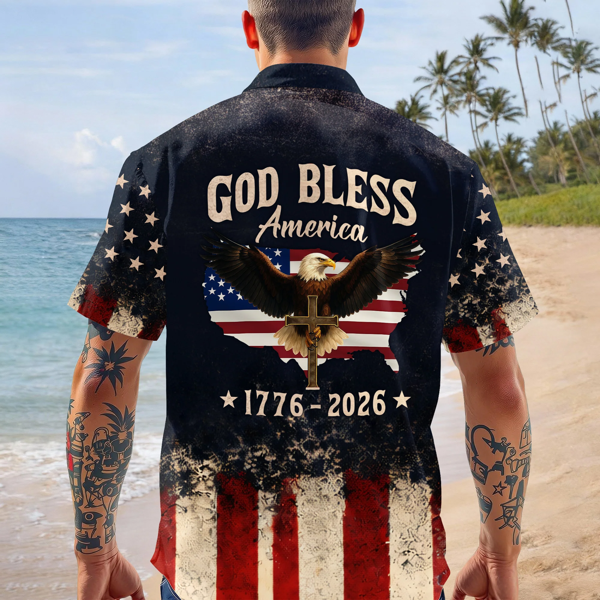 Men's The United States Of America 1776-2026 Shirt