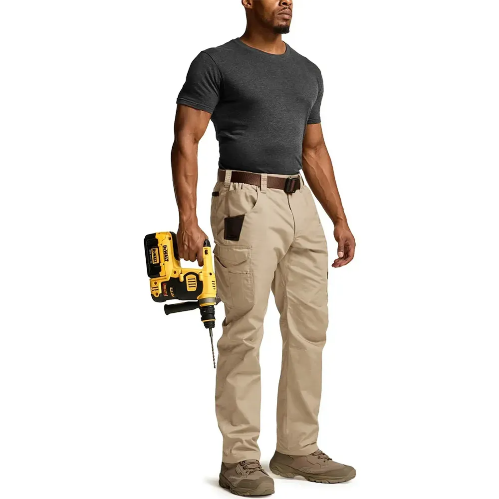 🔥8-PACK Today Only $25.99🔥Men's Ripstop Work Pants,Water Resistant Outdoor Tactical Pants
