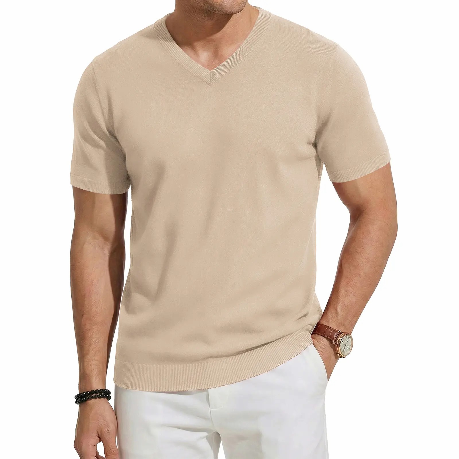🔥 7-Pack Men's V-Neck Knit Sweaters| Only $24