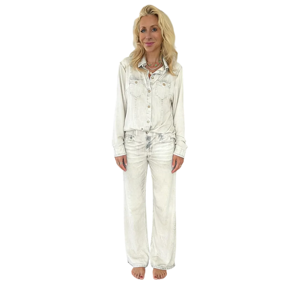 Denim Dreams Pajama Set