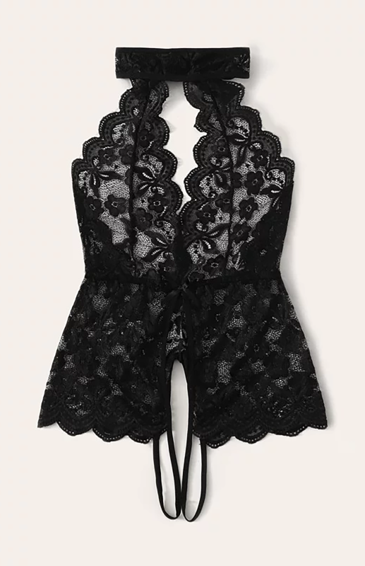 Ladies Babydoll Lace Nightgown