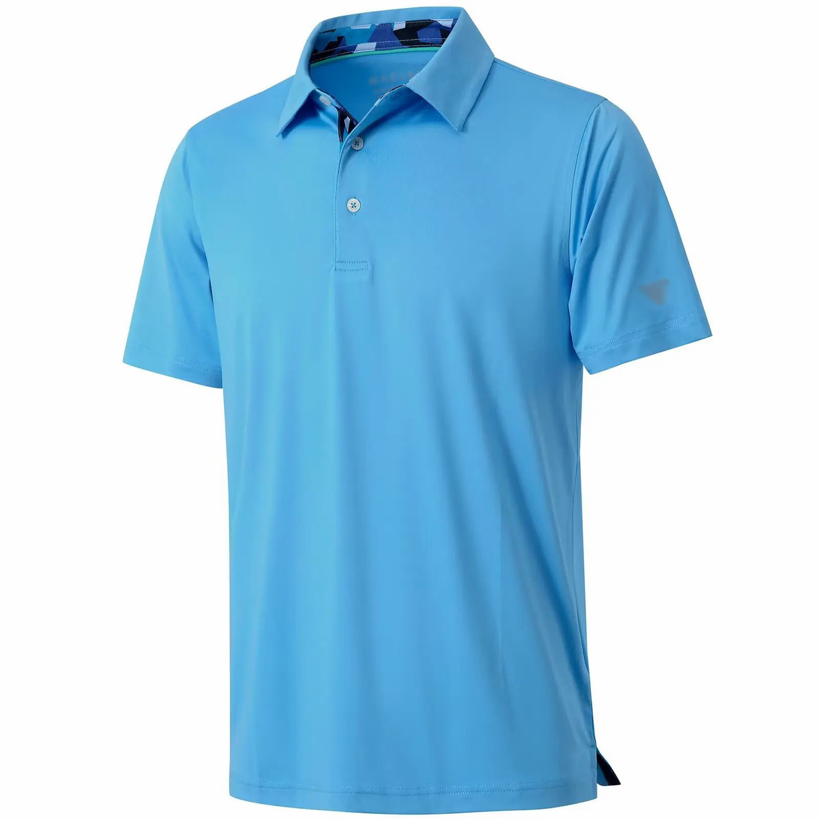 Men's Dry Fit Performance Polo Shirt – Short Sleeve Collared Golf Polo with UPF30+