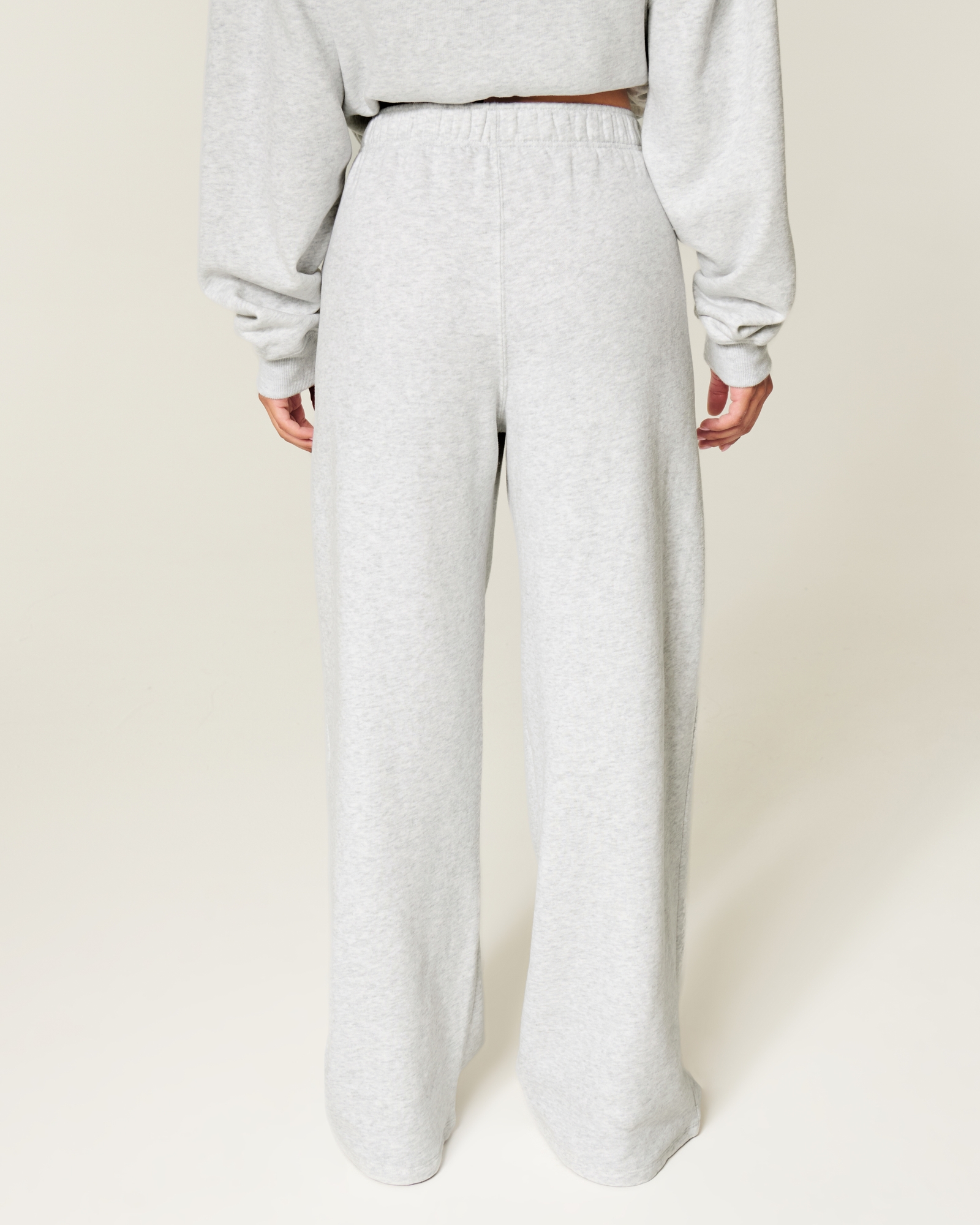 Wide-Leg Sweatpants