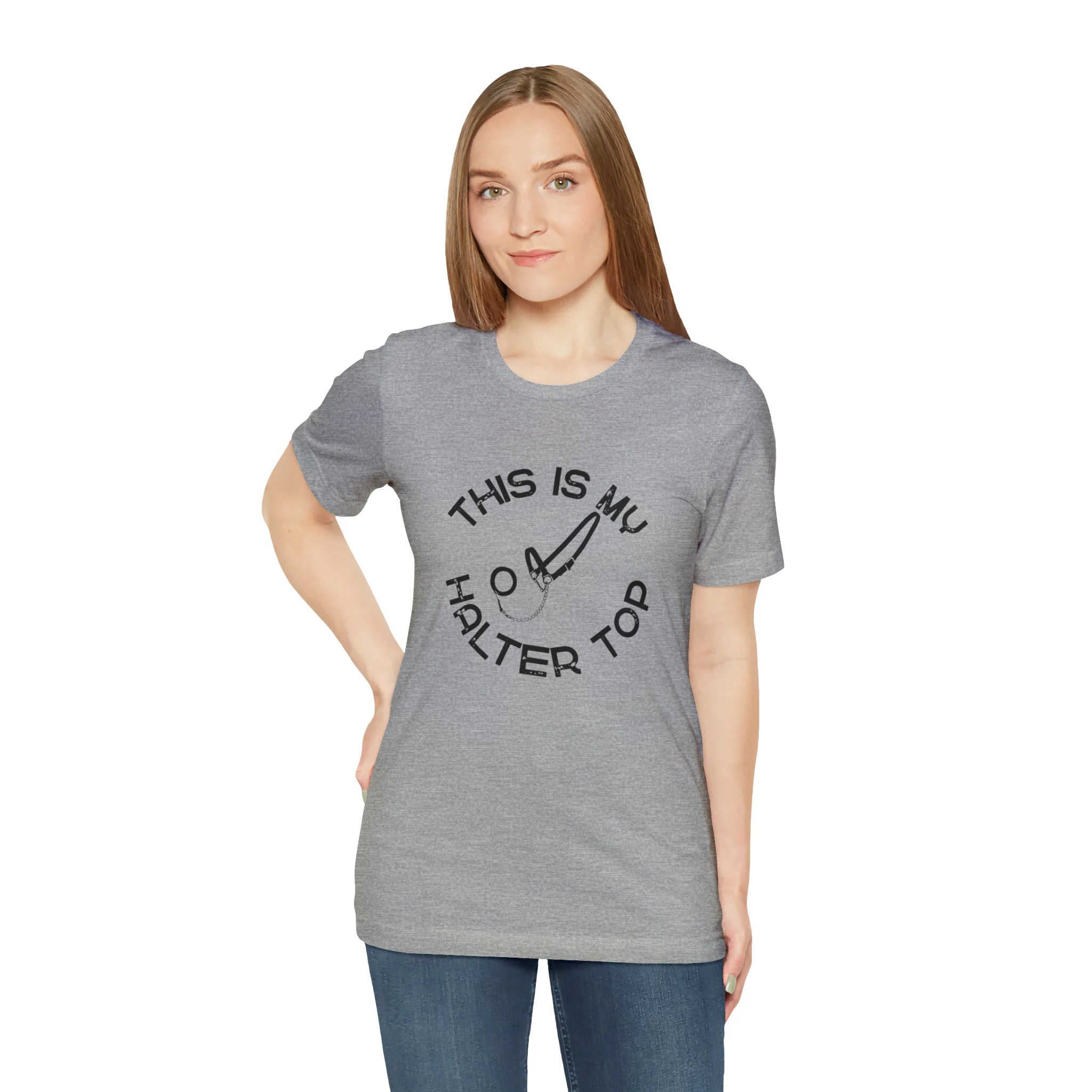 This is My Halter Top Unisex Jersey Short Sleeve Tee