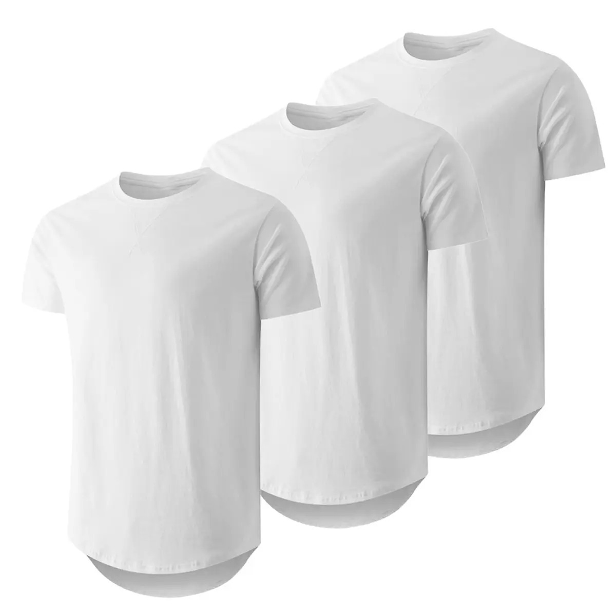Men's Cotton Hipster Crewneck T-Shirts