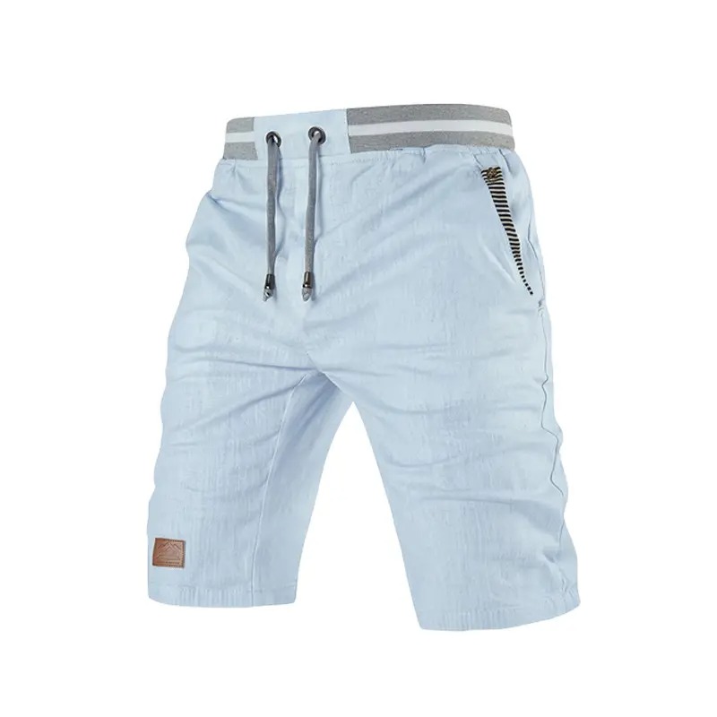 Men's Striped Bermuda Shorts